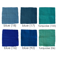 PAPOOSE - craft felt sheets 25cm, blues